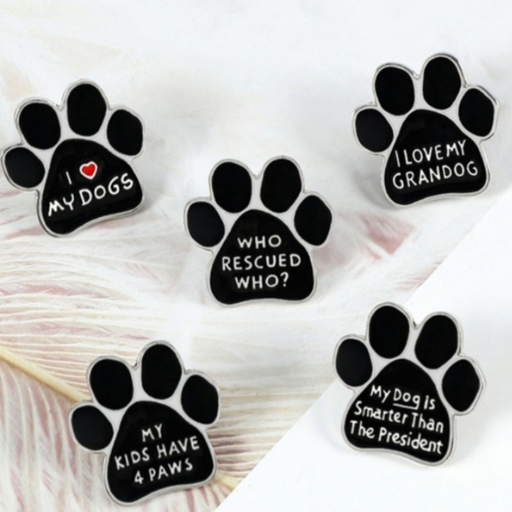 Pet Lover Enamel Pins